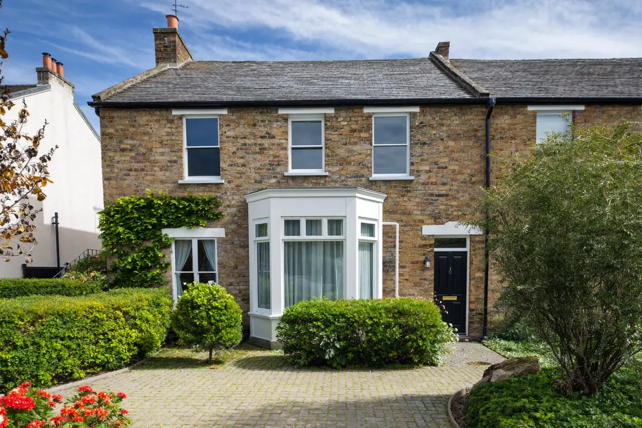 UK semi-detached home with bay windows suitable for a funding upgrade